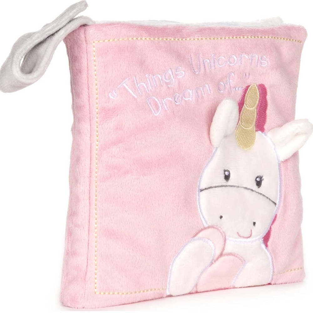 NEW! GUND Baby Dreaming Luna Unicorn Soft Book